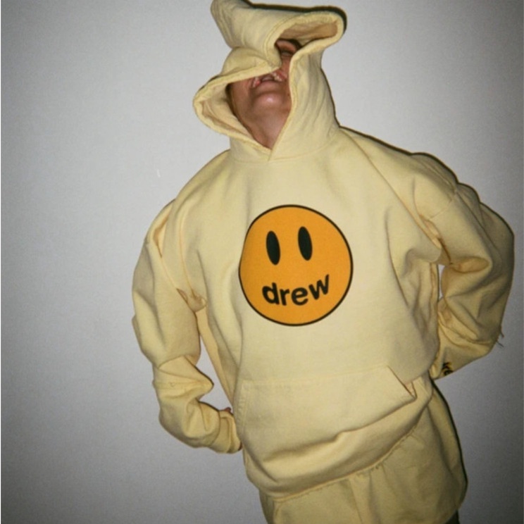 ÁO DREW HOUSE DECONSTRUCTED MASCOT HOODIE LIGHT YELLOW