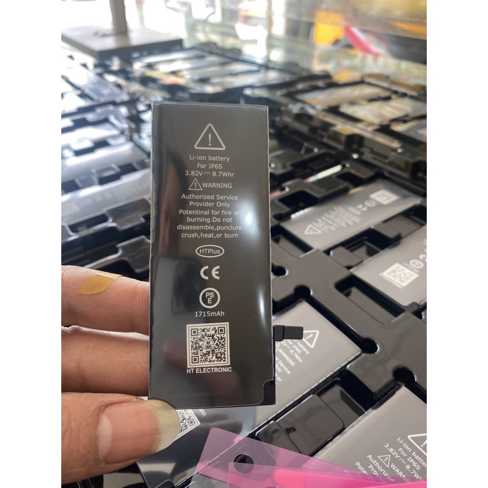 Pin HT Dung Lượng Chuẩn-BH 12 Tháng-Tặng Bộ Toovit Và Keo Dán Pin-Dành Cho ĐT táo