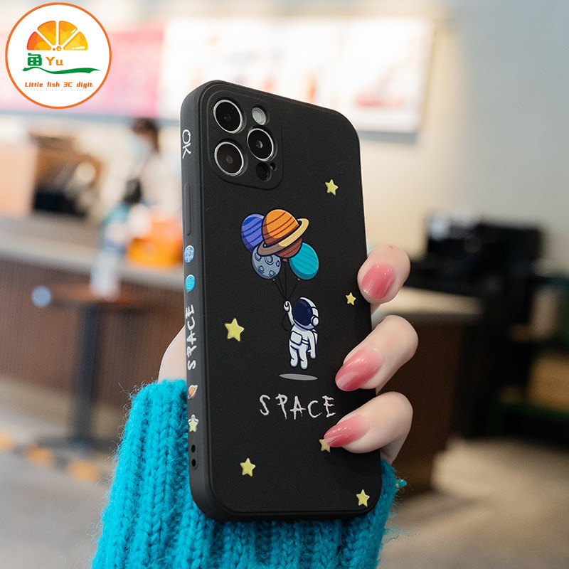 Ốp Lưng Họa Tiết Phi Hành Gia Cho Iphone 12 Pro Max 12mini Iphone 11 Pro Max I7 Xsmax Xr Se2020 Xs 7plus 8plus 6plus | BigBuy360 - bigbuy360.vn