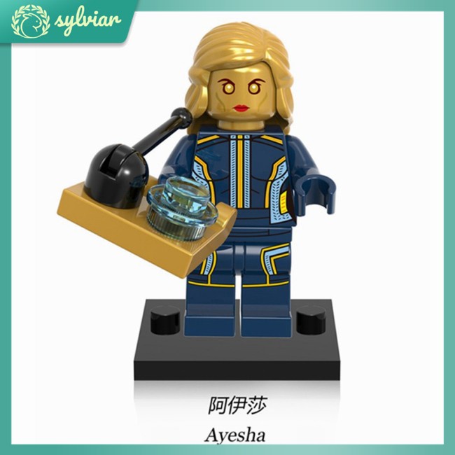 [sylviar] Đồ Chơi Lego Lắp Ráp Nhân Vật Guardians of the Galaxy Star-Lord Gamora Rocket Yondu Marvel
