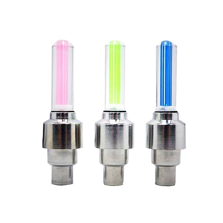 Đèn Led Gắn Van Xe Nhấp Nháy Sẵn Pin Sale