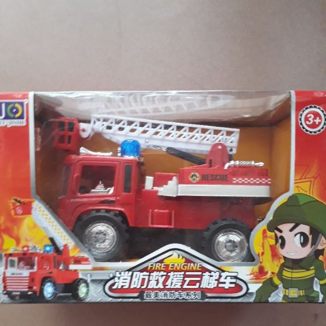 Xe chữa điện chạy pin có đèn, nhạc.