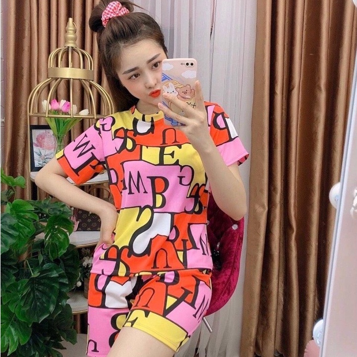 [HOT TREND] Đồ Bộ Nữ Mặc Nhà Mùa Hè Đồ Bộ Thun Lạnh Tay Ngắn Đủ Size - Đồ Bộ Dễ Thương Nhiều Mẫu - Bộ Pijama thời thượng | BigBuy360 - bigbuy360.vn