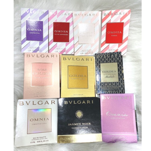 🧚🏻‍♀️ Mẫu thử nước hoa  BVLGARI 🧚🏻‍♀️
