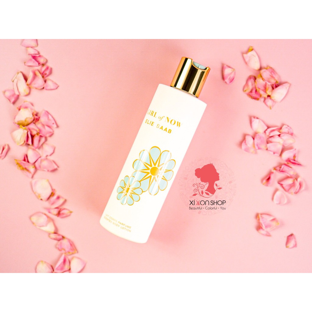 DƯỠNG THỂ NƯỚC HOA ELIE SAAB GIRL OF NOW SCENTED BODY LOTION 200ML