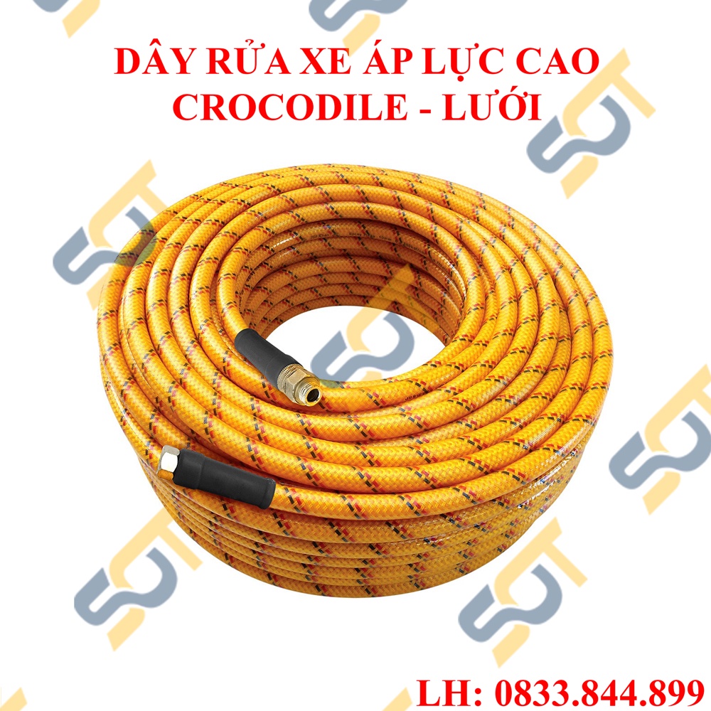 Dây rửa xe, dây rửa xe áp lực cao Crocodile lưới