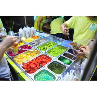MUÔI MÚC CHÈ, THẠCH TRÀ SỮA (THỦNG LỖ)