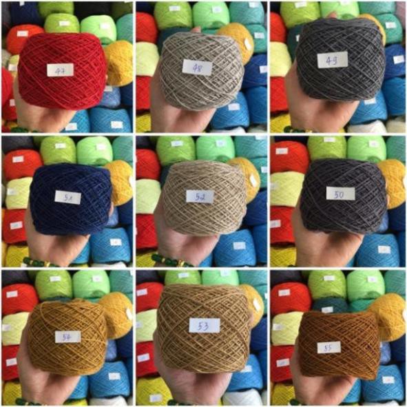 Sợi Cotton Việt Nam 1mm Bảng Màu 2