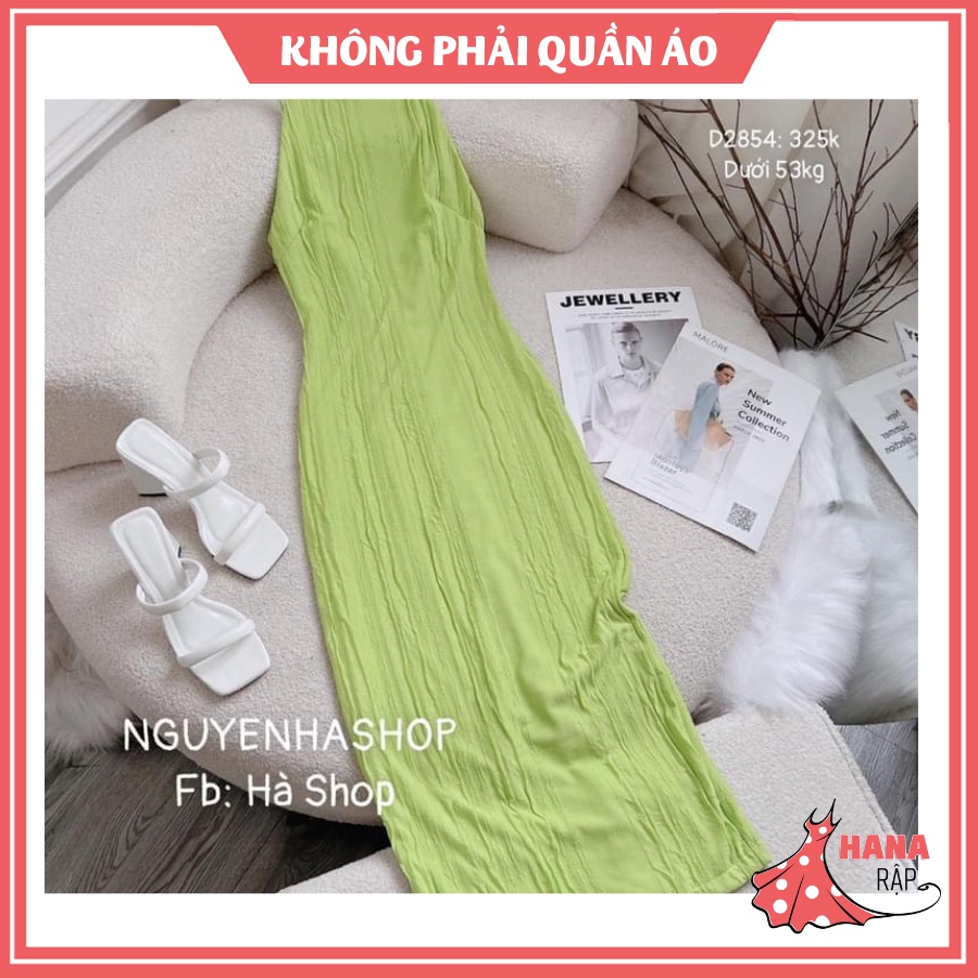 HV124_Rập giấy đầm váy nữ
