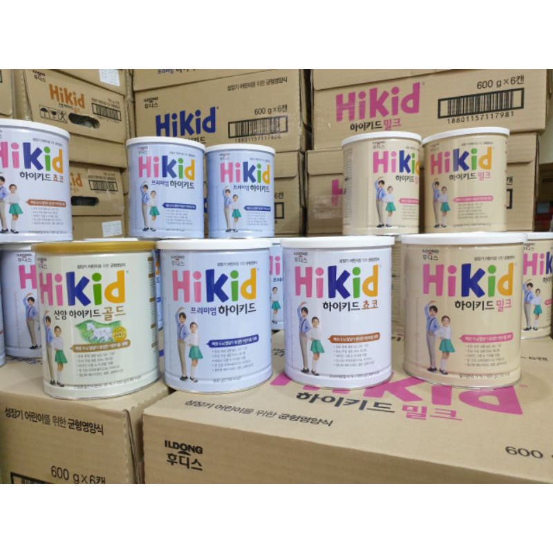 Sữa bột Hikid Dê Hàn Quốc 650g