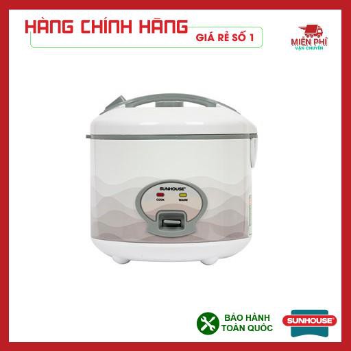 NỒI CƠM ĐIỆN 1.8L SUNHOUSE SHD8602, NỒI CƠM ĐIỆN SUNHOUSE SIÊU BỀN, BẢO HÀNH TOÀN QUỐC, LÒNG NỒI CHỐNG DÍNH WHITFORD