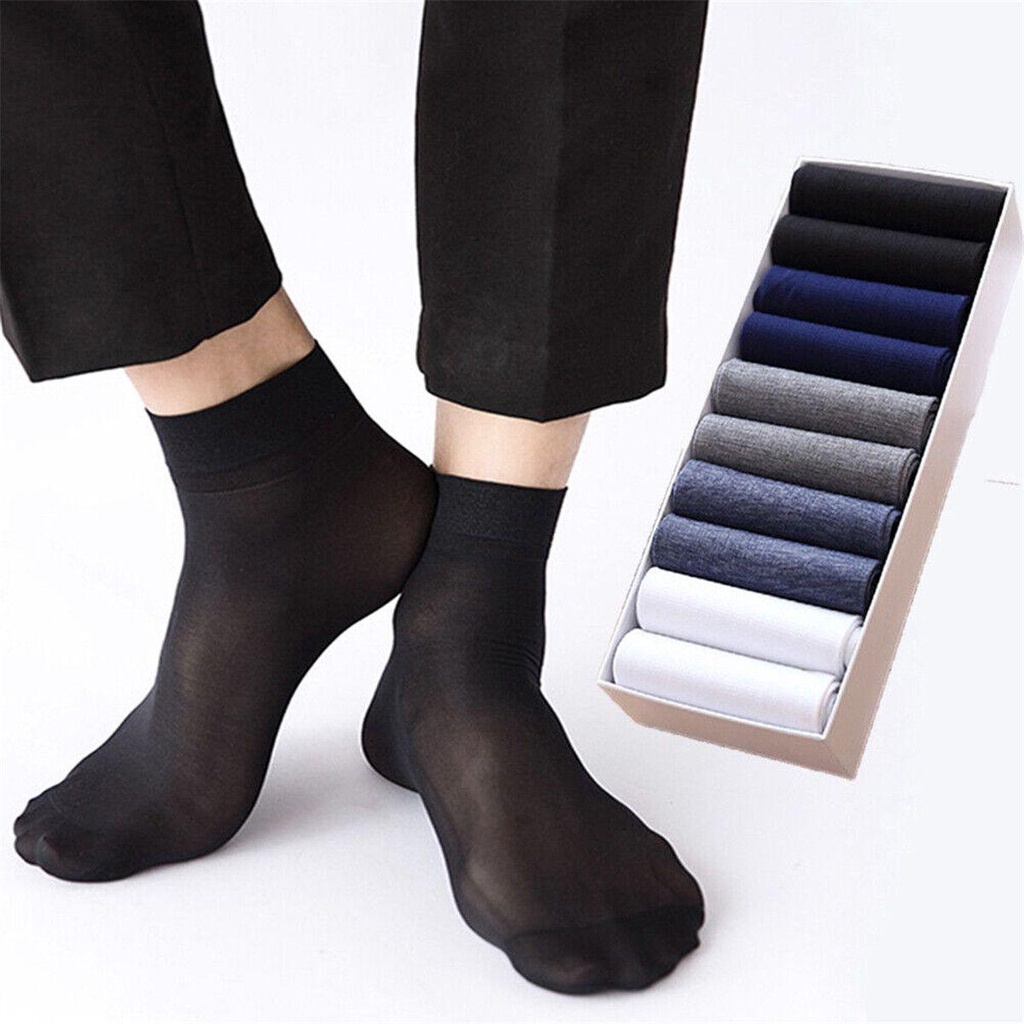 MAXG Ultra Vớ Lụa Siêu Mỏng Mềm Mại Thoáng Khí Thời Trang Mùa Hè Cho Nam