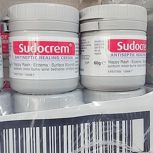 [CHÍNH HÃNG] Kem Chống Hăm Tã Cho Trẻ Sơ Sinh Sudocrem Nội Địa Anh 60g