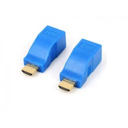 Bộ HDMI to LAN 30m, kéo dài hdmi qua dây mạng 30m.bảo hành 6 tháng.shopphukienvtq