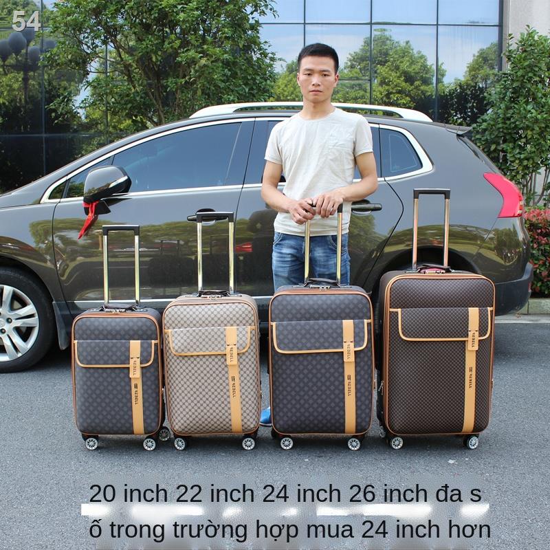 （Hộp kéo）Hộp đựng bánh xe đẩy đa năng 28 vali nam 26 nữ 20 inch mật khẩu sinh viên 24 da kinh doanh hành lý