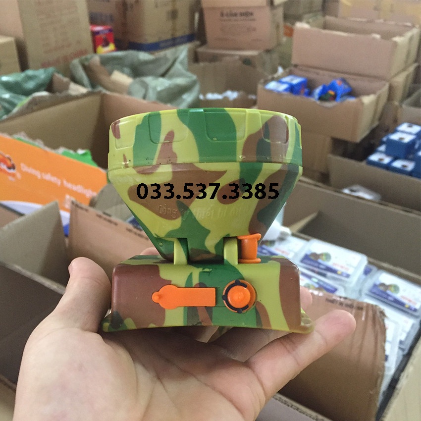 Đèn bin đội đầu, đèn pin sạc G8-A3 công suất 3W cho áng sáng chất lượng