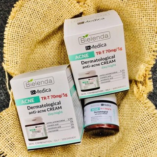 Kem dưỡng da ngừa mụn và thâm Bielenda Dr. Medica anti acne 50ml