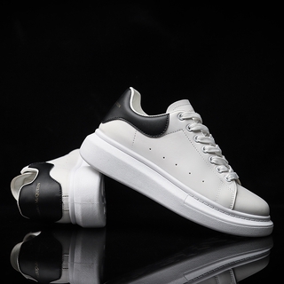 ! Giày Sneaker Alexander McQueen! Giày Thể Thao Đế Dày Tăng Chiều Cao Thời Trang Hàn Cho Nam
