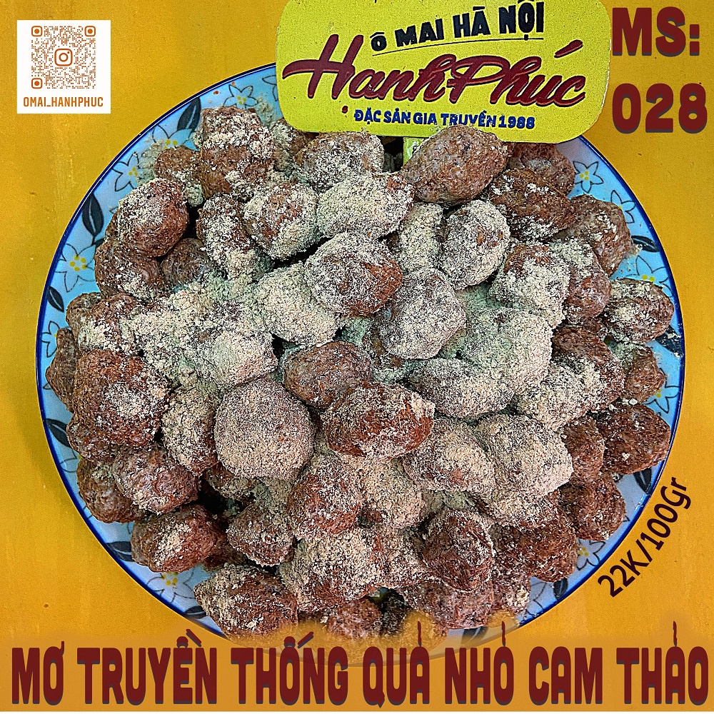 Ô mai truyền thống cam thảo  100gr / 300gr / 500gr