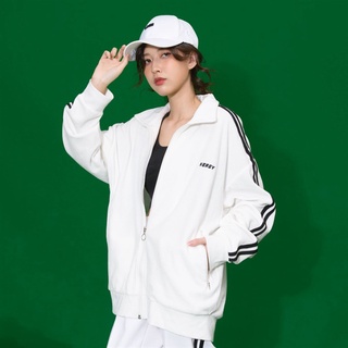 ❡✧○Áo khoác mỏng kéo khóa Nerdy Velour Track Zip up