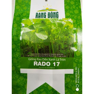 Hạt giống dền xanh lá tròn 20gr❤️freeship xtra❤️