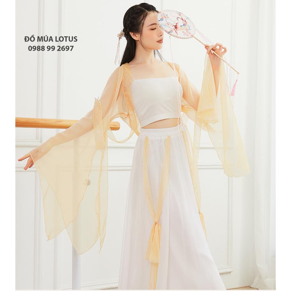 Áo Khoác Cardigan Họa Tiết Bướm Truyền Thống Múa Cổ Điển  Đồ Múa Lotus