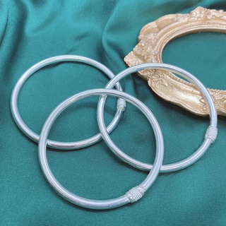 Vòng Kiềng Trơn Bạc Ta S99