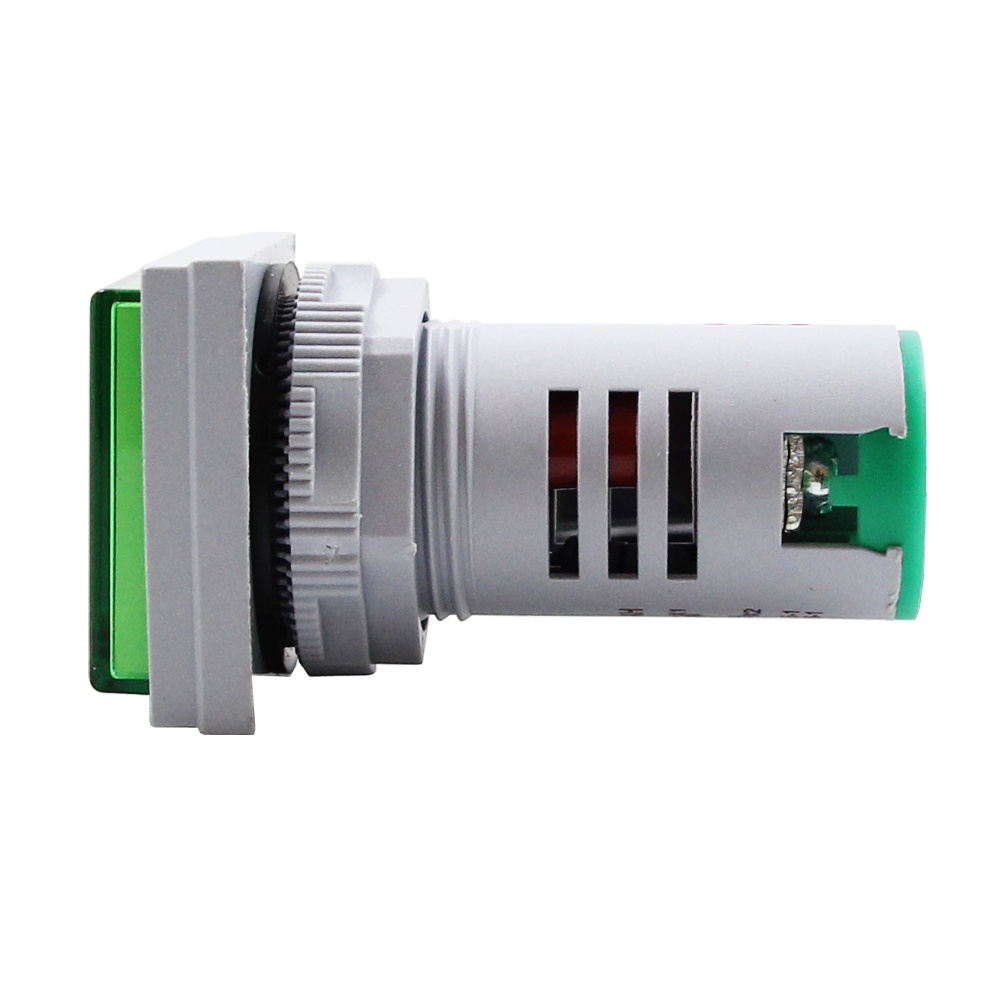 Thiết Bị Kiểm Tra Vôn Kế Điện Tử AC 60-500V 1-100A Có Đèn LED 220V