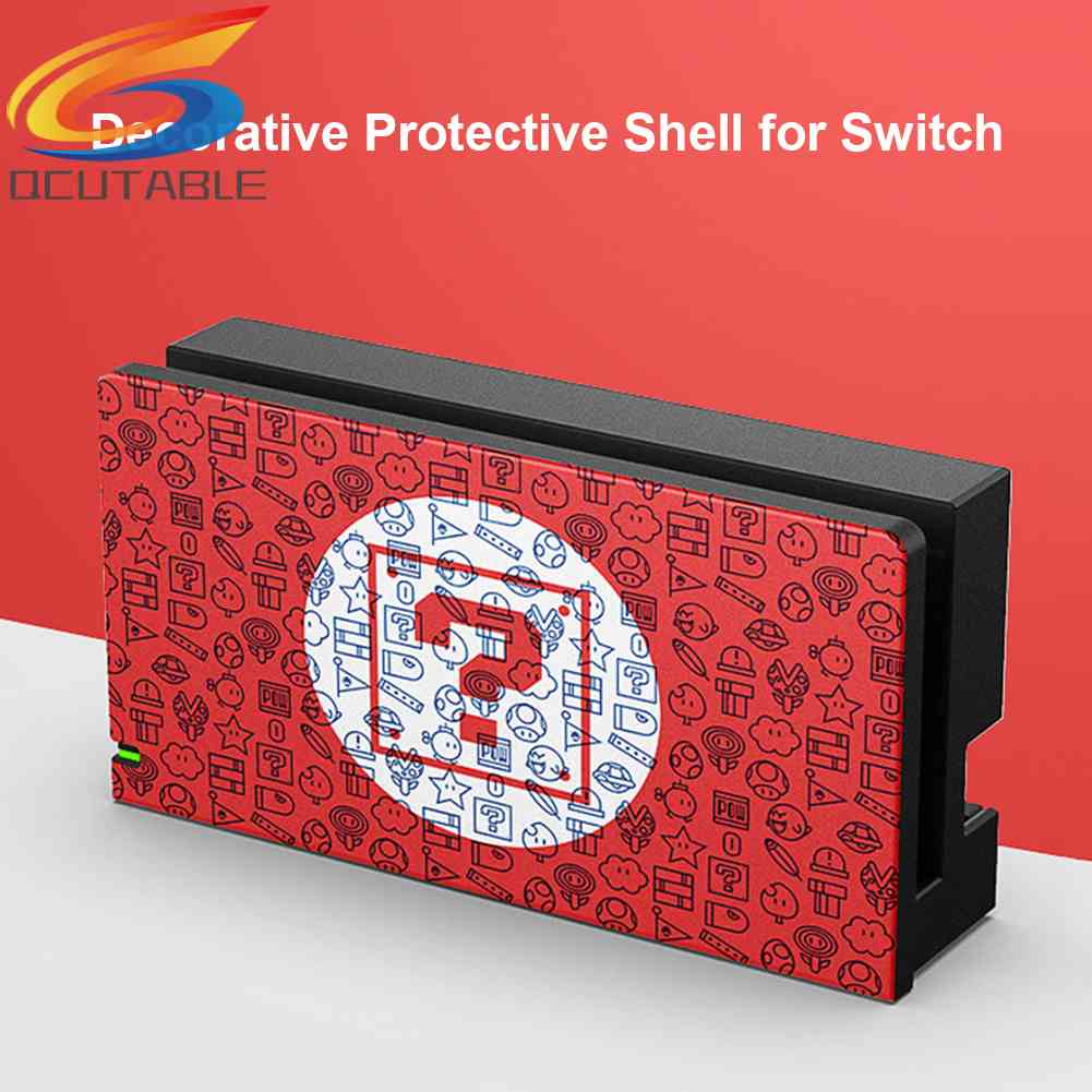 Vỏ Bảo Vệ Trang Trí Kiểu Hoạt Hình Cho Nintendo Switch Dock
