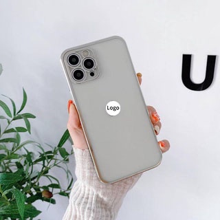 Ốp Điện Thoại Silicon Mềm Trong Suốt Mạ Viền Dáng Vuông Cho iPhone 13 12 11 Pro MAX Mini X XS MAX XR SE 2022 2020 6 6S 7 8 Plus