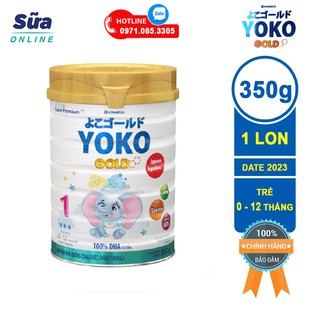 Nsx mới sữa bột vinamilk yoko số 1 350g - tạp hóa minh khôi - ảnh sản phẩm 1