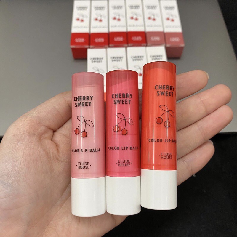 SON DƯỠNG TRÁI CÂY CHERRY SWEET COLOR LIP BALM