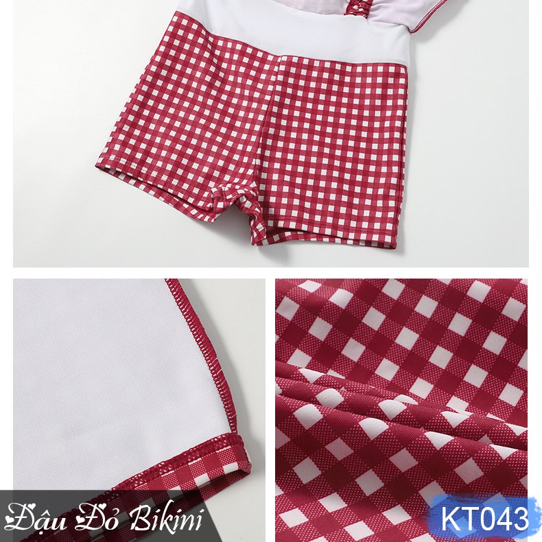 Bikini liền thân cao cấp, áo tắm nữ một mảnh phong cách Hàn quyến rũ, đồ bơi phom dáng đẹp, chất thun bơi lạnh | KT043