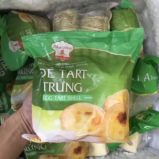 Đế Bánh Tart Trứng Vị Truyền Thống/Portugese Egg Tart Shell Gói 30 Đế (650gr)