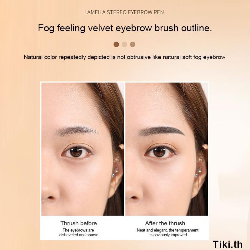 💌Bút Chì Kẻ Lông Mày Siêu Mịn Trang Điểm Tự Nhiên Lâu Trôi Chống Thấm Nước Có 5 Màu Để Chọn Lựa