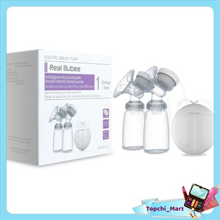 Máy hút sữa điện đôi Real Bubee