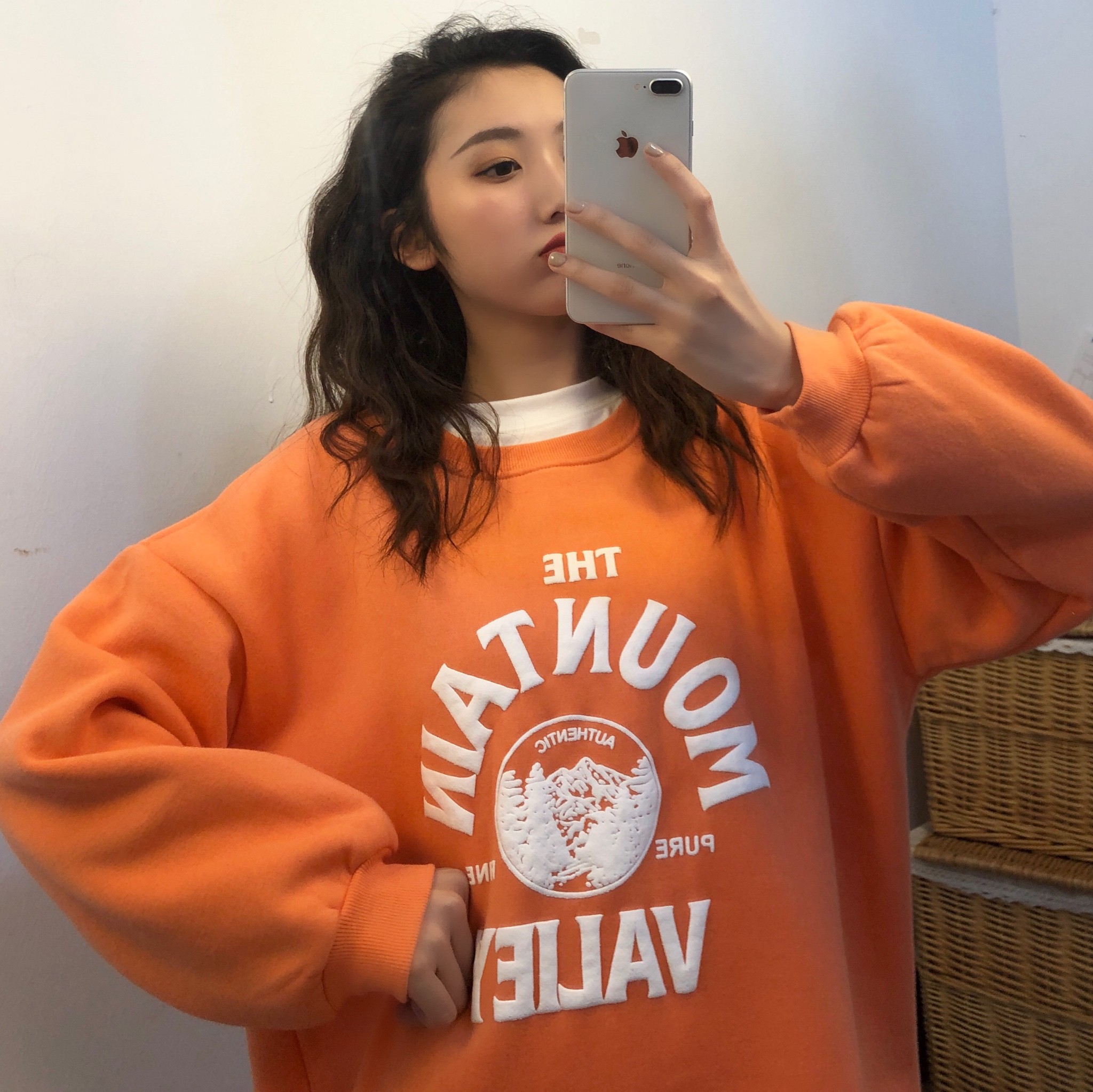 [Áo sweater nữ form rộng] áo nỉ sweater nữ unisex dài trơn sang chảnh vải nỉ quảng châu thời trang hàn quốc | BigBuy360 - bigbuy360.vn