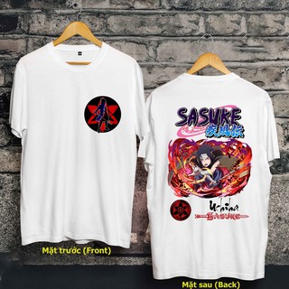 NEW💕 Áo Uchiha Sasuke - Áo Naruto - Sasuke T-Shirt - Team 7 T-Shirt cực chất