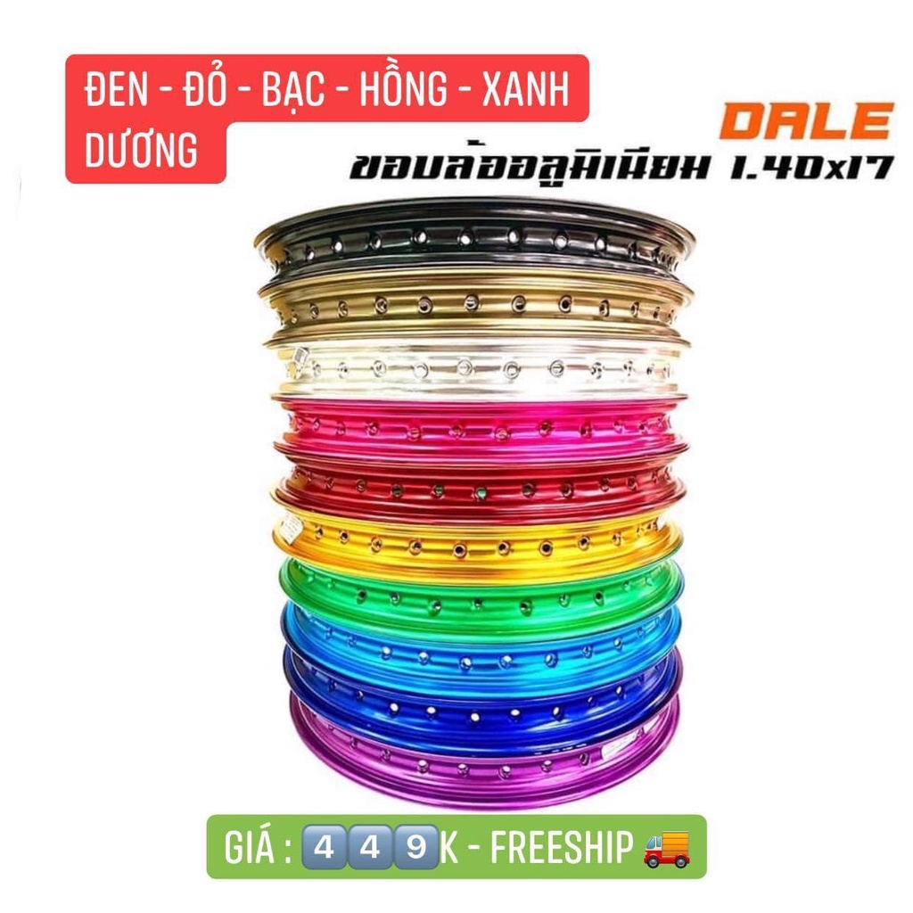 [VÀNH BÁNH DRAG] ĐÙM DRAG / CĂM / NIỀNG NHÔM DALE WINNER - SONIC - EXCITER- RAIDER SATRIA