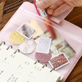 Túi Zip Sổ Còng Sổ Planner Khổ A5-A6