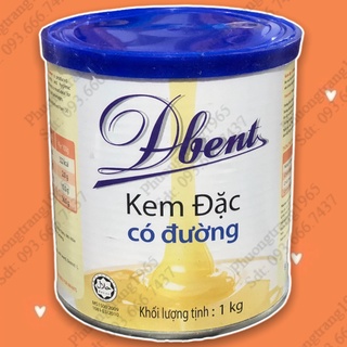 Sữa đặc dbent - 1kg lon thiết