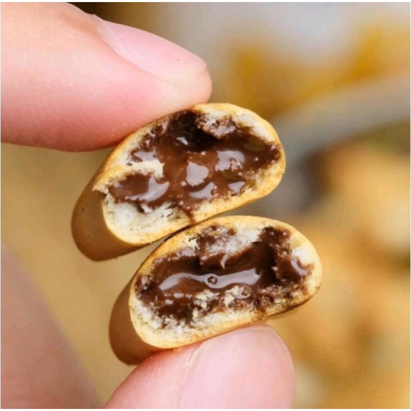 BÁNH GẤU NHÂN SOCOLA KEM SỮA THÁI LAN HŨ PET 260Gr