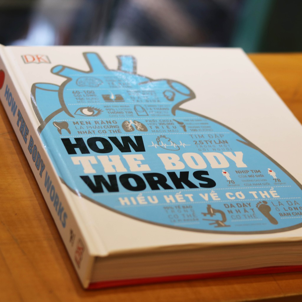 Sách How the body works Hiểu hết về cơ thể