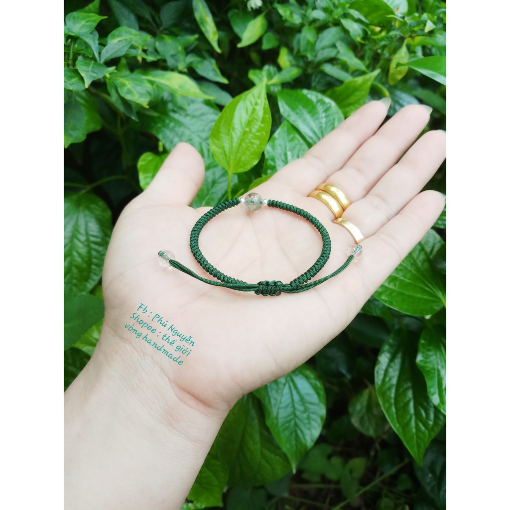 Vòng Tay Nữ Đa Thach Anh Ưu Linh ( Thông báo size cổ tay )