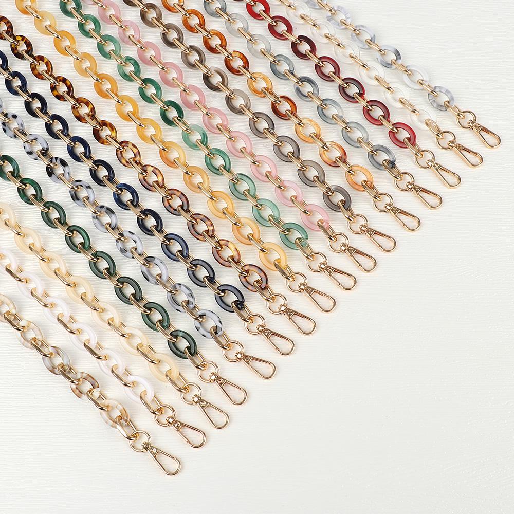 LEISURE Dây Xích Thay Thế Bằng Nhựa Acrylic Cho Túi Xách Nữ