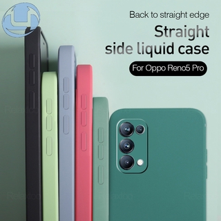 Ốp Lưng Silicone Mềm Chống Sốc Màu Trơn Cho Oppo Reno 3 4 5pro Realme C20 V11 V13Re