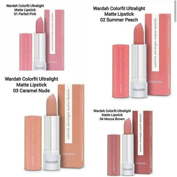 (hàng Mới Về) Son Môi Lì Siêu Nhẹ Wardah Colorfit 3.6g | BigBuy360 - bigbuy360.vn