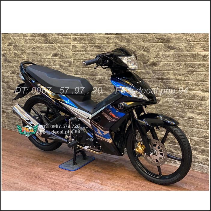 Tem Exciter 135 2006 đen xanh R R (C)