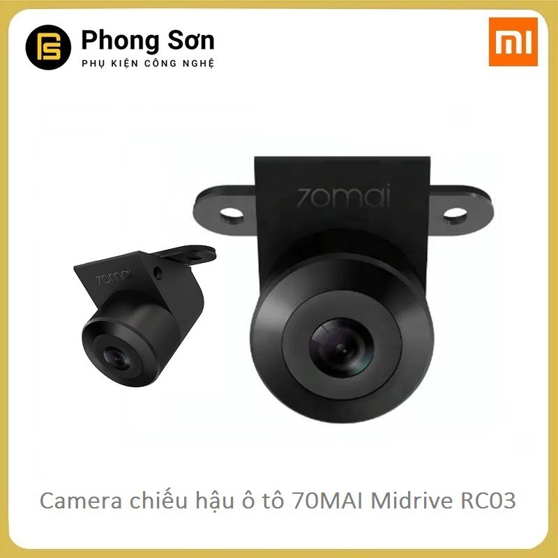 Camera lùi ô tô 70MAI Midrive RC03 - Dùng cho Camera Gương 70Mai hoặc Camera gương Mijia - Bảo Hành 12 Tháng