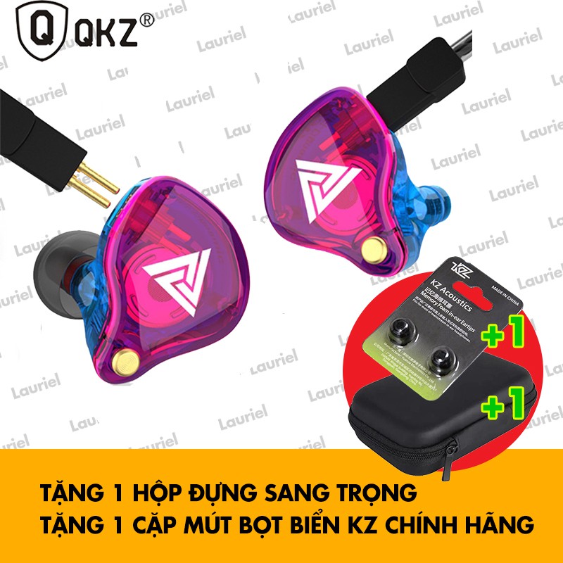 Tai nghe nhét tai QKZ VK4 giá rẻ chất lượng - ăn đứt KZ ZST Pro - Có Micro